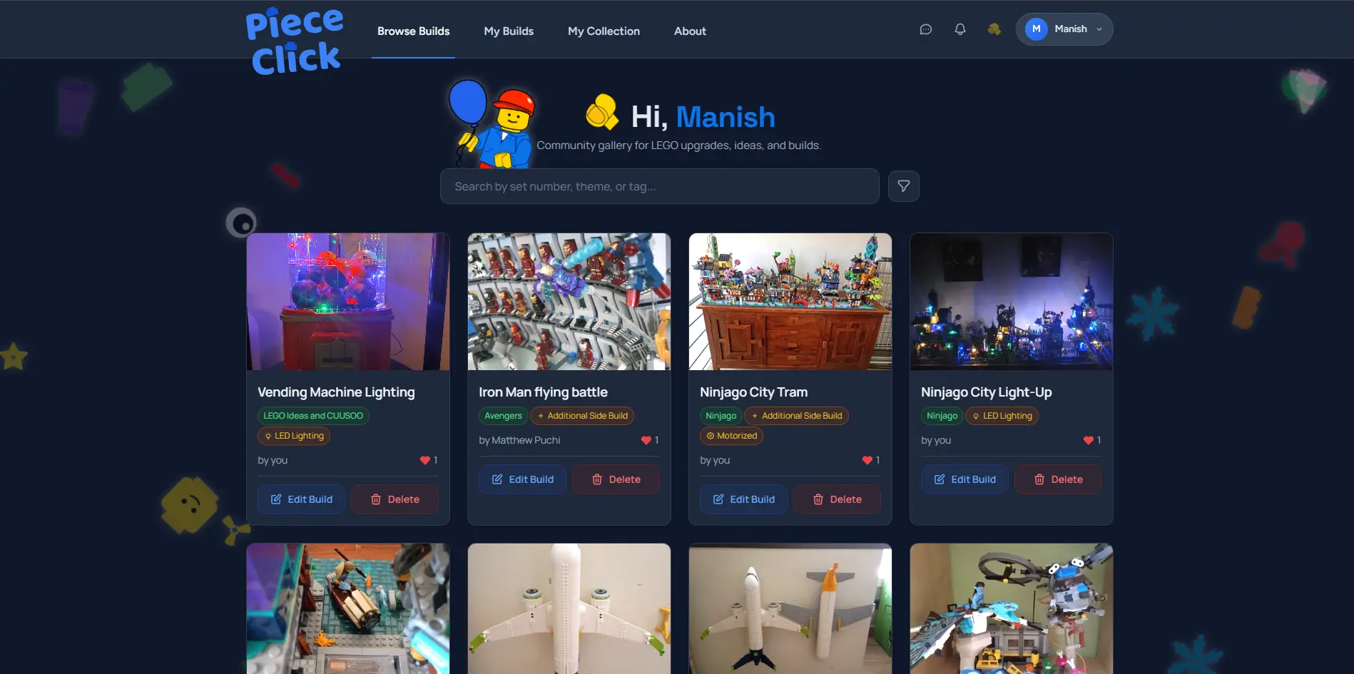 PieceClick Web Application