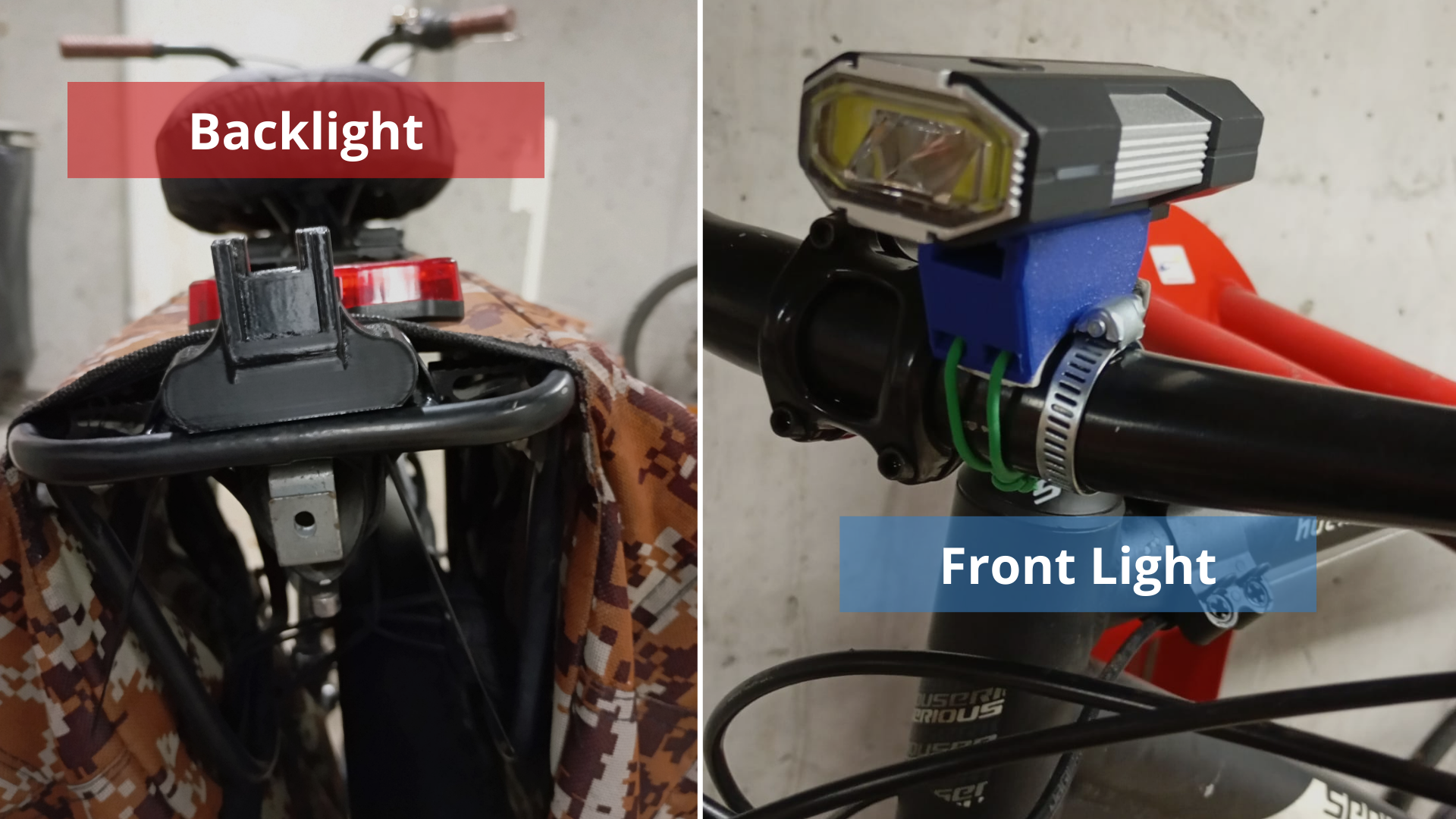 Bicycle Light Attachments