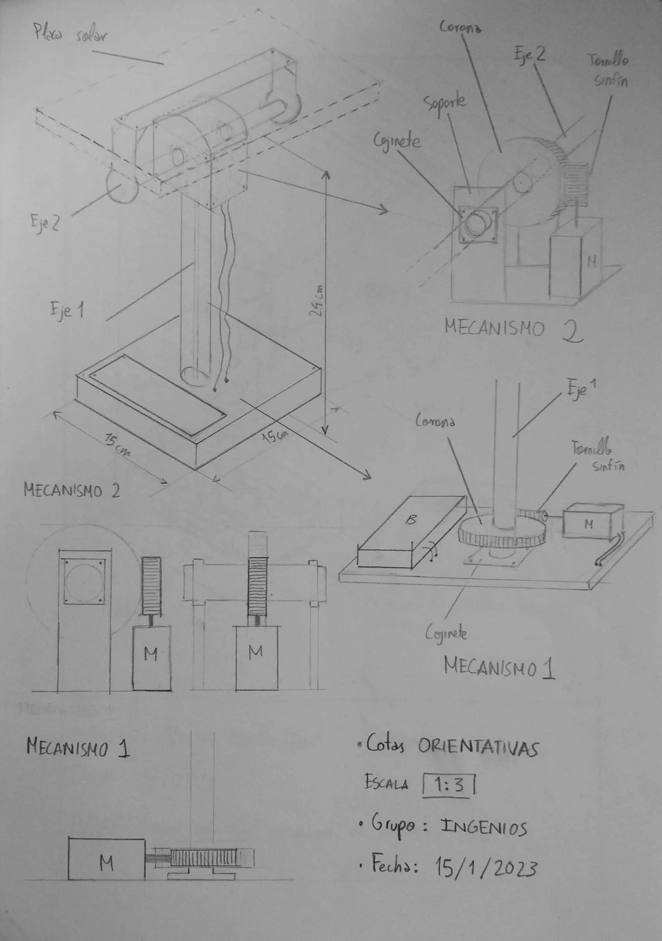 Solar Tracker Sketch 1